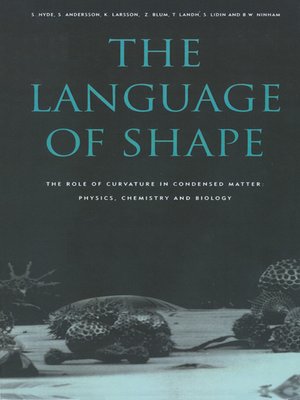 cover image of The Language of Shape